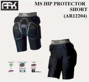 22-23f y ARK / G[A[P[ z MS HIP PROTECTOR SHORT AR12204 BLACK Y fB[X EBY j  WjA qbv veN^[ V[g ubN XL[ Xm[{[h GK 