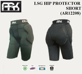 【 ARK / エーアールケー 】 22-23 LSG HIP PROTECTOR SHORT AR12208 BLACK 男性 女性 UNISEX キッズ 子供 男の子 女の子 ヒップ プロテクター ショート 防具 ブラック スキー スノーボード GK ゴールキーパー ケツ パッド パット