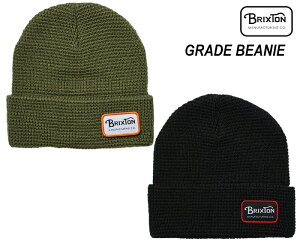 y BRIXTON / uNXg z yKiz s^[pbNCgɂĔt(2024 H~) GRADE BEANIE r[j[ Xq jbgX jbgLbv h j  Y fB[X CAP T[tB X