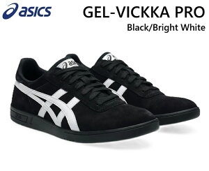 �y ASICS / �A�V�b�N�X �z �����{���K�i�� GEL-VICKKA PRO �Q�� �r�b�J�[ �v�� �X�P�[�g�V���[�Y ���� �������� �X�P�V���[ �C �I�X�X�� �X�j�[�J�[ SK8 �����Y ���f�B�[�X Black/ Bright White �u���b�N �u