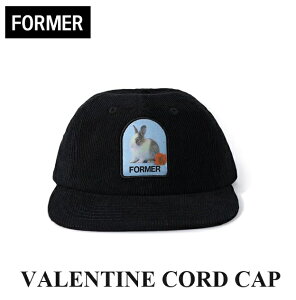 �y FORMER / �t�H�[�}�[ �z �y�������K�i�z VALENTINE CORD CAP �L���b�v �X���C�h�o�b�N �A�W���X�^�[ �X�q �����Y ���f�B�[�X �T�[�t�B�� �N���C�O �A���_�[�\�� �f�[�� ���C�m���Y �I�[�X�e�B�� 