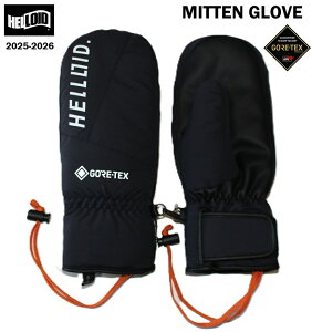 yHELLOID / փCh z {Ki 25-26 MITTEN GLOVE ~g ~bg SAebNX Xm[{[h Xm{  Y fB[X O[u Xm[ h AEghA ANZT[ BLACK BLK ubN 
