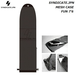 y SYNDICATE.JPN / VWP[g Kiz SYNDICATE.JPN MESH CASE FUN 7'6 bV P[X Jo[ FUNBOARD SURFBOARDS BLACK BLK ubN  {[h1p T[tB t@ {[hJo[ {[hP[X T