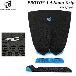 �y �������� �������K�i �z2026 ���f�� CREATURES OF LEISURE PROTO 1.4 Nano-Grip Traction DECK GRIP PAD �u���b�N �N���G�[�`���[�Y �v���g �i�m �O���b�v �f�b�L�p�b�h �g���N�V���� �p�b�` �T�[�t�B�� ECO BLACK