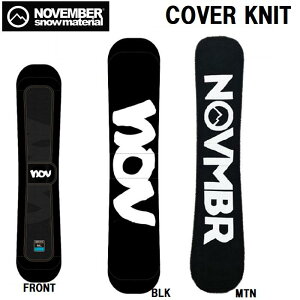 y NOVEMBER SNOWBOARDS z COVER KNIT \[Jo[ jbgJo[ SOLECOVER {[hP[X ANZT[ obO CASE BAG Xm[{[h mFo[ mxo[ OGASAKA  IKTJ BLK MTN