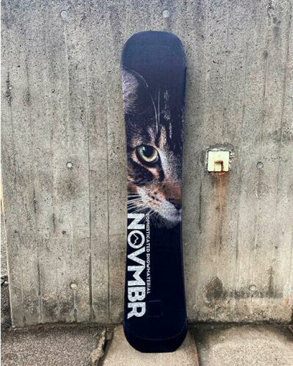 楽天市場】【 NOVEMBER SNOWBOARDS 】 COVER KNIT CAT 猫 キャット 
