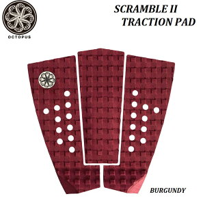 y  Ki zOCTOPUS IS REAL SCRAMBLE II OCTO GRIP 3PIECE BURGUNDY DECK PAD TRACTION SURF XNu 2 INgpX T[tB Obv fbLpbh pb` gNV 3s[X o[KfB