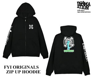 y IN4MATION / CtH[V zy Ki z FYI ORIGINALS ZIP UP HOODIE WbvAbv t[fB[ BLACK ubN GtCAC p[J[  Y j fB[X  T[tB XP