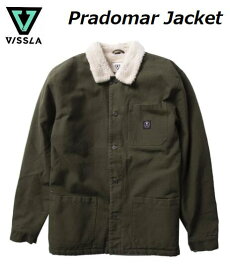 【VISSLA/ヴィスラ】 【国内正規品】 (22FA) Pradomar Jacket ジャケット ボアジャケット アウター ジャンパー サーフィン サーフアパレル ビスラ 男性用 メンズ M709YPRA TARP TRP