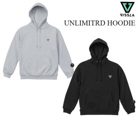 【VISSLA/ヴィスラ】 【国内正規品】 UNLIMITRD HOODIE アンリミテッド フーディー スウェット プルオーバー パーカー トレーナー スエット ビスラ 長袖 メンズ 男性用 サーフィン サーフ Japan Model 日本限定 JAPAN FIT ASH BLK M631ULDJ