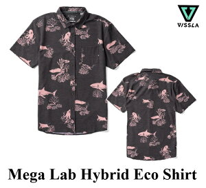 yVISSLA / BXz yKiz Mega Lab Hybrid Eco Shirt  K{ R{ Vc j Y T[t T[tB BLK BLACK ubN  M5055MEG