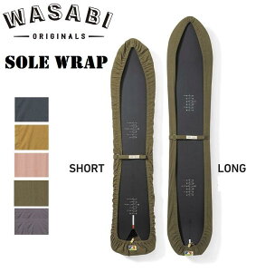 y Wasabi originals / Tr z SOLE WRAP \[bv {[hJo[ {[hP[X \[Jo[ \[K[h LoX Y fB[X Xm[{[h Xm{ SHORT `155cm LONG `165cm Gray Damusk ro
