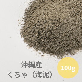 沖縄海泥 泥パック コスメ材料 くちゃ クチャ（海シルト）100g