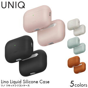 UNIQ AIRPODSPRO3 LINOCHRGRY APPLE AirPods Pro3 ��p�P�[�X CHARCOAL GREY/BLUSH PINK/BEIGE IVORY/ICEPLANT GREEN/SUNSET ORANGE �G�A�|�b�c�v�� �P�[�X LINO LIQUID SILICONE CASE �����Y ���f�B�[�X ���j�Z�b�N�X �f�U�C�� �M�t�g 