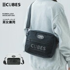 CUBES ショルダーバッグ メンズ ユニセックス おしゃれ トレンド ショルダー メッシュ 斜め掛け メッシュバッグ ラバーワッペン レディース シンプル カジュアル ポケット 旅行 高校生 大学生 大人 キューブ