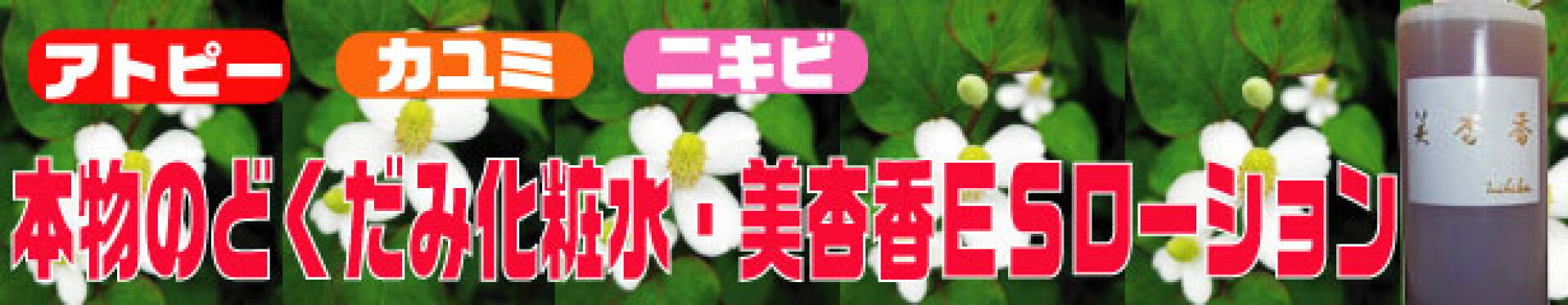 無添加漢方ドクダミローション