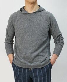 ザノーネ / ZANONE / ニット パーカー / 12ゲージ / コットン パイル / REGULAR FIT / 812589-ZM308【1211. グレー/1375. ネイビー】【SALE 30】