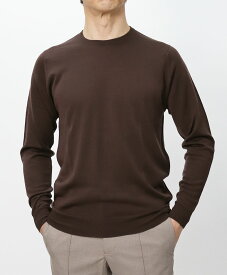 ジョンスメドレー / JOHN SMEDLEY / スキャンラン / SCANLAN / クルーネック ニット / 30G メリノウール / MODERN FIT 【全7色】【SALE 20】