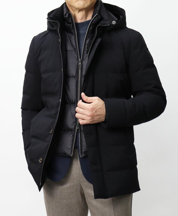 楽天市場】モンテコーレ / Montecore / ダウン アウター / レイヤード  