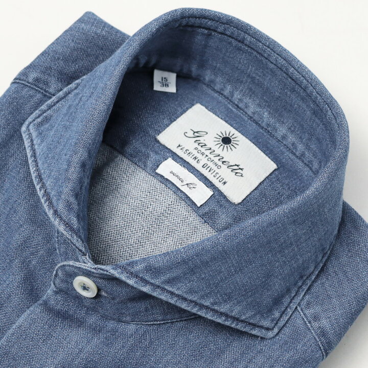 楽天市場】ジャンネット / GIANNETTO / カッタウェイ シャツ  