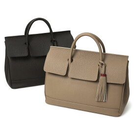 アカーテ / ACATE / OSTRO 2 - SS / オストロ 2-SS / レザー フラップ ボストン バッグ 【TAUPE.グレージュ/BLACK.ブラック】