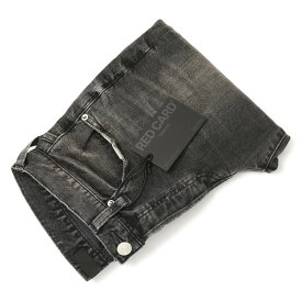 レッド カード / RED CARD / デニム パンツ / ウォッシュド ストレッチ / リズム プラス / Rhythm + / Slim Tapered / 88M86801tgr-akira-Tanned Grey 【ユーズドブラック】