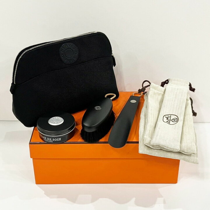 楽天市場】HERMES エルメス シューズケアセット161428ZH01 ポーチ 