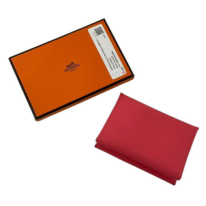 楽天市場】HERMES エルメス カルヴィデュオ コインケース付きカード 