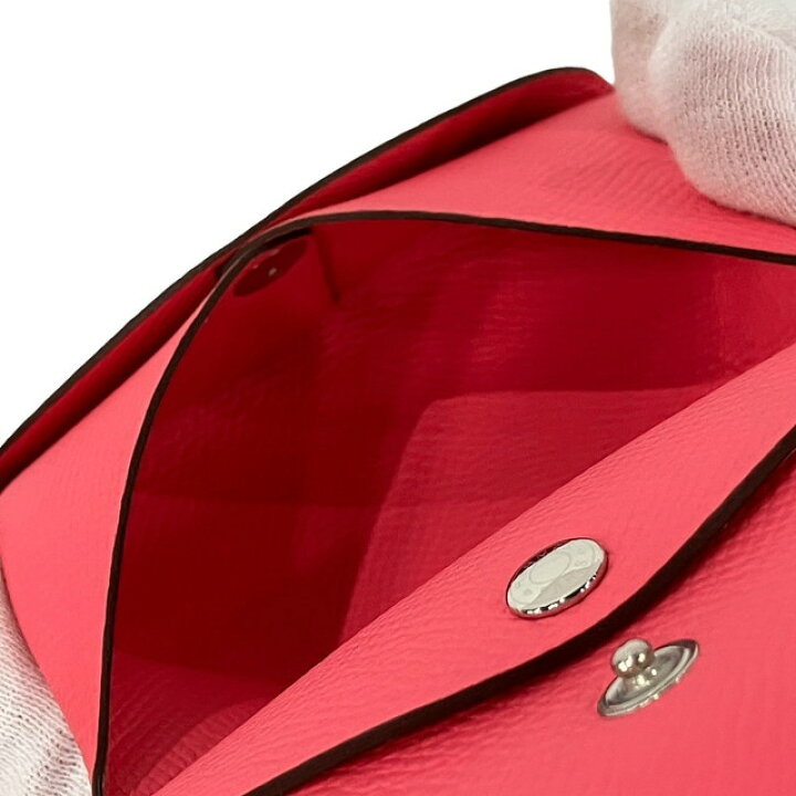 楽天市場】HERMES エルメス カルヴィデュオ コインケース付きカード 