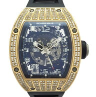 Richard Mille リシャール・ミル RM010 18Kローズゴールド アフターダイヤ 【LCE_0000031210724】【中古…