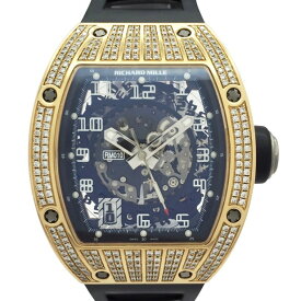 Richard Mille リシャール・ミル RM010 18Kローズゴールド アフターダイヤ 【LCE_0000031210724】【中古】【時計】【佐川急便で発送】