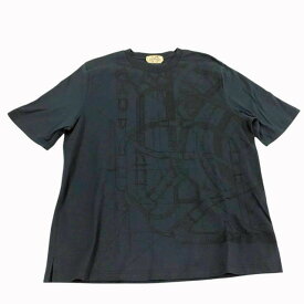 HERMES エルメス Tシャツ ”カヴァルカドゥール・グリフォネ” アルドワーズ サイズ63 H567805HA63XS【LCE_0000018021225】【新品】