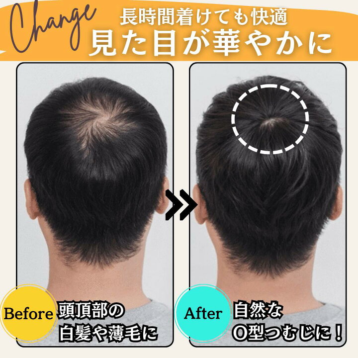楽天市場】ウィッグ メンズ 人毛 おしゃれ メンズウィッグ 浮かない  