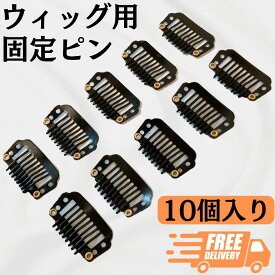 固定ピン スチールピン ウィッグクリップ ウィッグ用固定ピン かつら用ピン 留め具 パッチンピン ワンタッチピン エクステ用ピン ヘアピン ウィッグケア用品 かつらピン 医療用 エクステ ワンタッチ 固定金具 ウィッグ金具 1000円 ぽっきり
