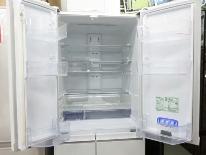 楽天市場】三菱 冷蔵庫 MR-WX48Z-W1形 470L 2016年製 ○YR-11805 