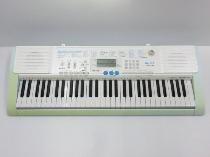 楽天市場】カシオ 光ナビ ルーチェ キーボード LK-108 ○YR-12516 