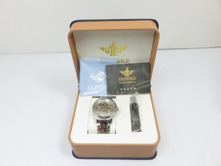 楽天市場】【中古品】 OUPINKE 腕時計 メンズウォッチ 自動巻き 