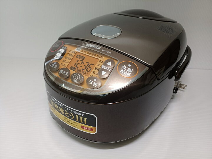 楽天市場】【中古品】 象印 極め炊き IH炊飯ジャー NW-VB10(5.5合炊き 