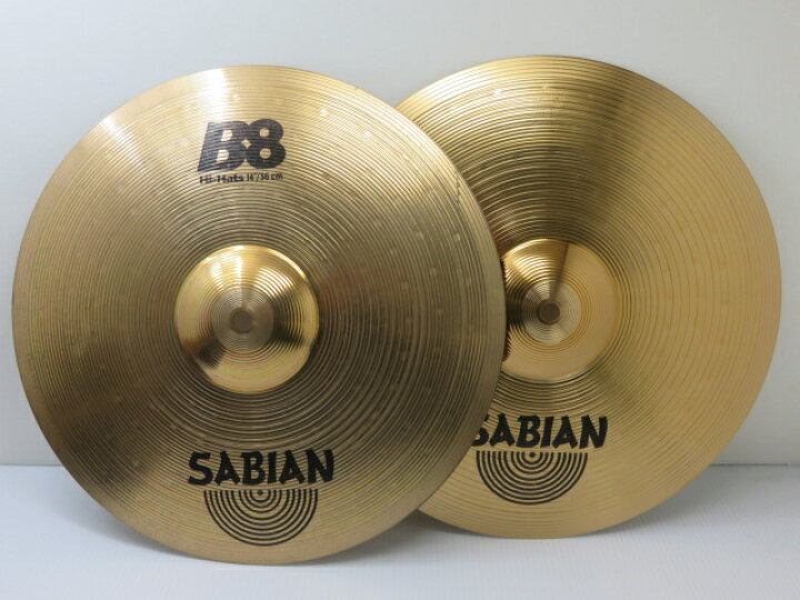 楽天市場】【中古品】セイビアン ハイハット シンバル Sabian B8 Hi 