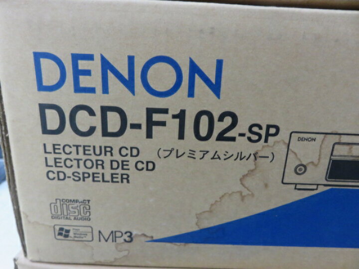 楽天市場】【中古未使用品】DENON デノン アンプセット DMD-F102 DRR 
