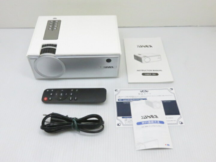 楽天市場】【中古品】 YABER 小型 プロジェクター Y61 ○YR-15446 