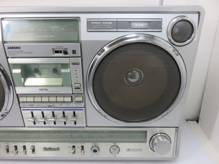 楽天市場】【中古品】ナショナル パナソニック ラジカセ RX-5350 