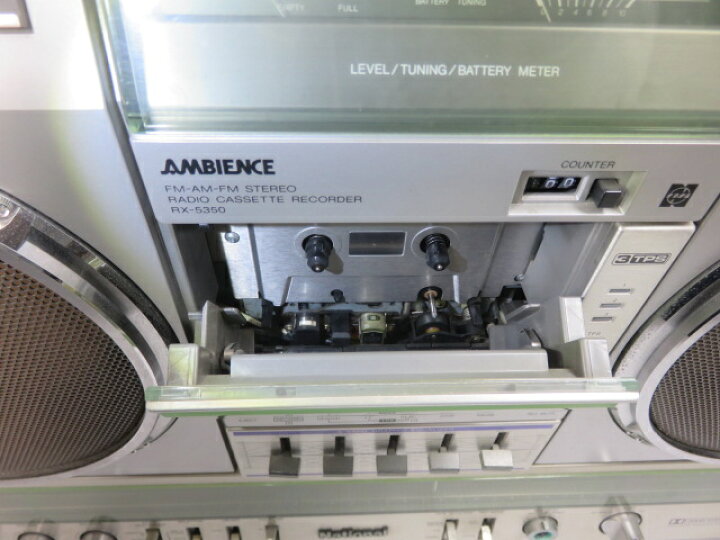楽天市場】【中古品】ナショナル パナソニック ラジカセ RX-5350 