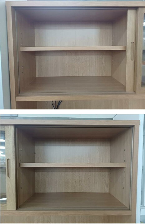 楽天市場】【中古品】MUJI 無印良品 木製カップボード 幅120cm オーク 