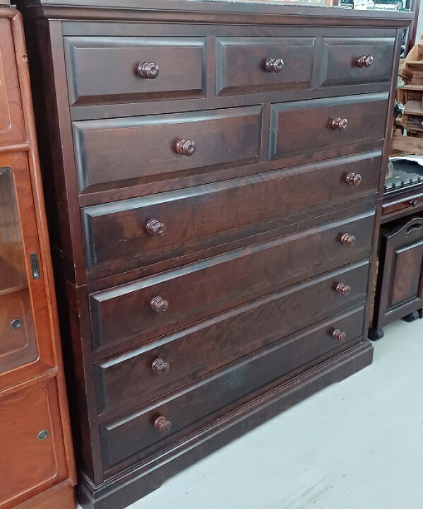 楽天市場】【中古品】北海道民芸家具 整理タンス HM533 6段チェスト 