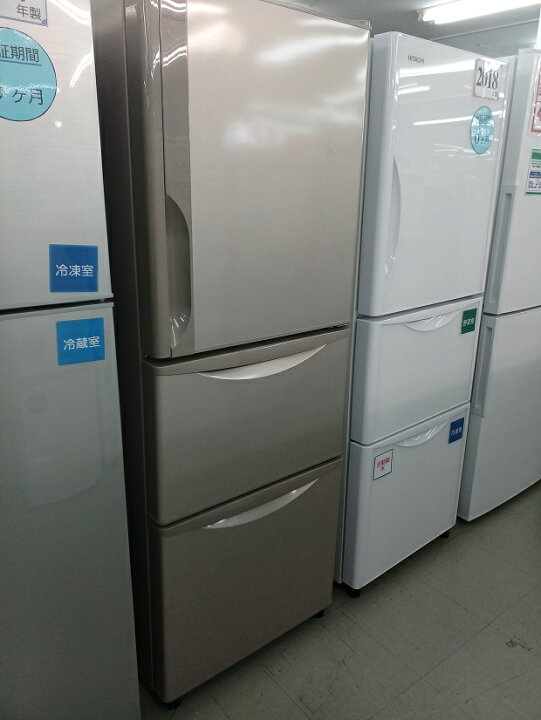 楽天市場】【中古品】HITACHI 日立 ノンフロン冷凍冷蔵庫 3ドア 右開き  