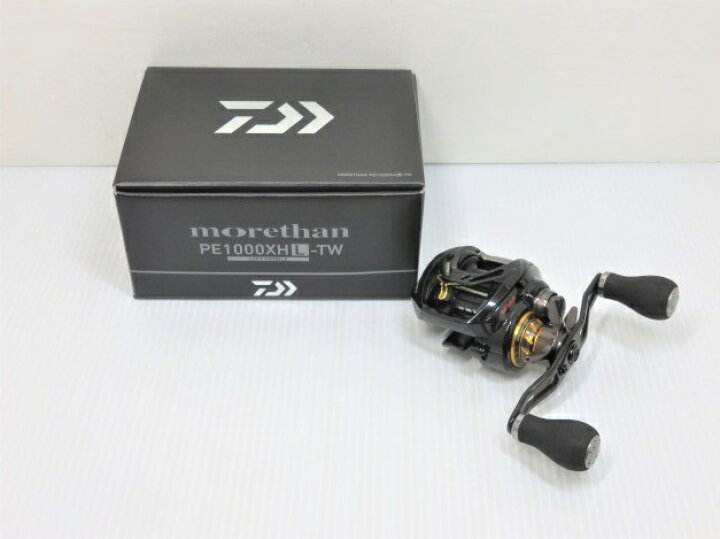 楽天市場】【中古品】 ダイワ Daiwa ベイトリール モアザン PE 1000XHL  