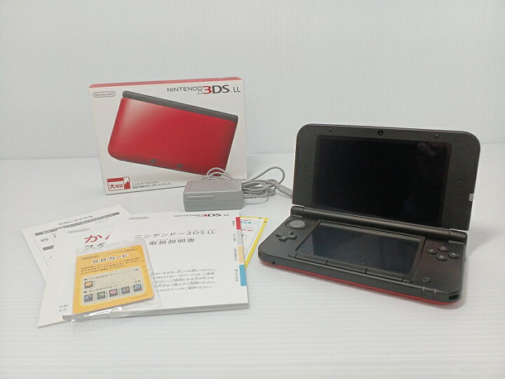 楽天市場】【中古品】任天堂 Nintendo 3DS LL本体 レッド×ブラック SPR  
