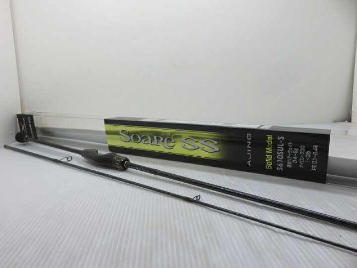 楽天市場】【中古品】シマノ 18 ソアレ SS アジング S610SUL-S 〇YR 