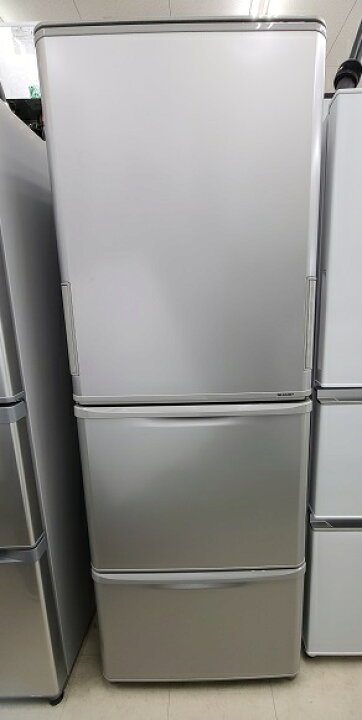 楽天市場】【中古品】 シャープ SHARP 350L 冷凍冷蔵庫 3ドア どっちも 